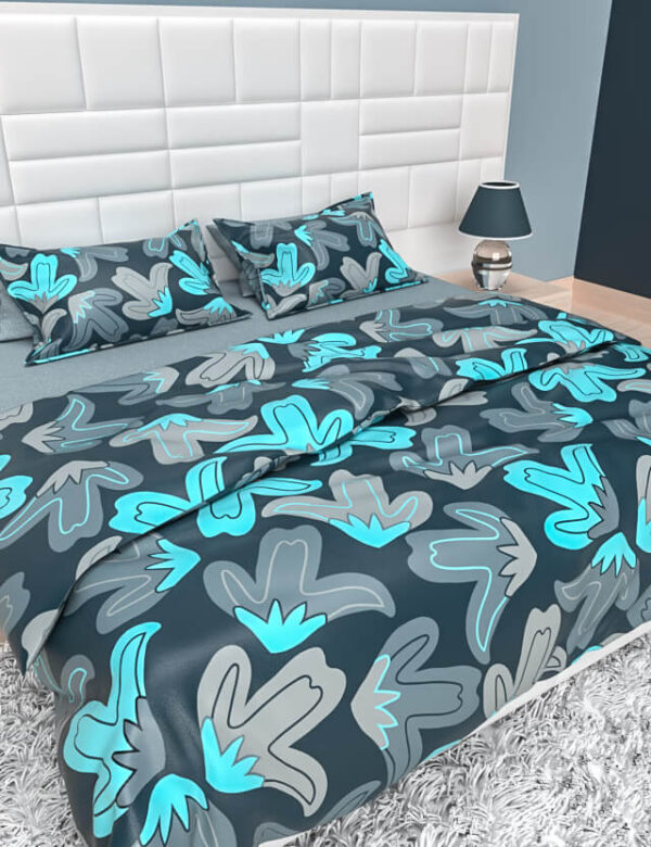 Pattern floreale vibrant spring Eva Lo Coco could colors bed